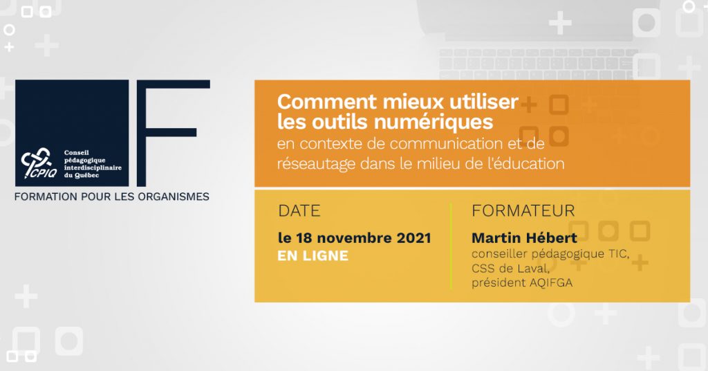 Formation pour les organismes