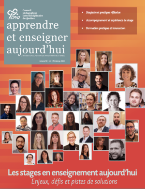 Volume 3 N°2 les stages en enseignements aujourd'hui