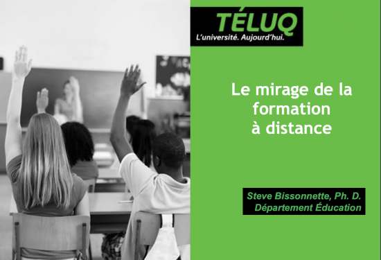 Le mirage de l’enseignement à distance
