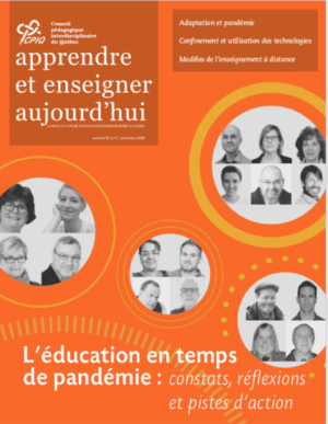 Revue Apprendre et enseigner aujourd'hui Volume 10, no1