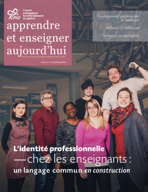 L'identité professionnelle, un language commun en construction