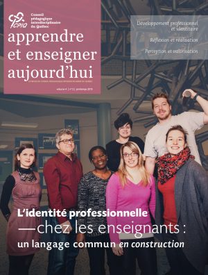 L'identité professionnelle, un language commun en construction