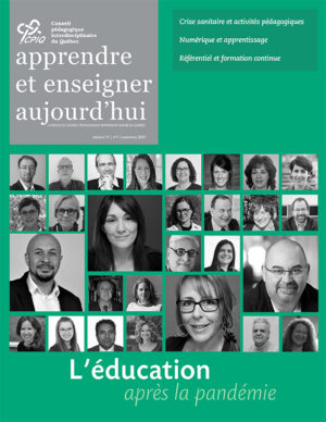 Revue apprendre et enseigner aujourd'hui - volume 11, no 1 - L'éducation après la pandémie