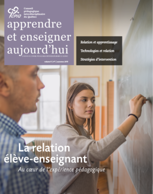 La relation élève-enseignant au coeur de l'expérience pédagogique