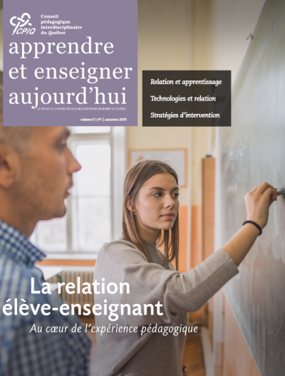 La relation élève-enseignant au coeur de l'expérience pédagogique